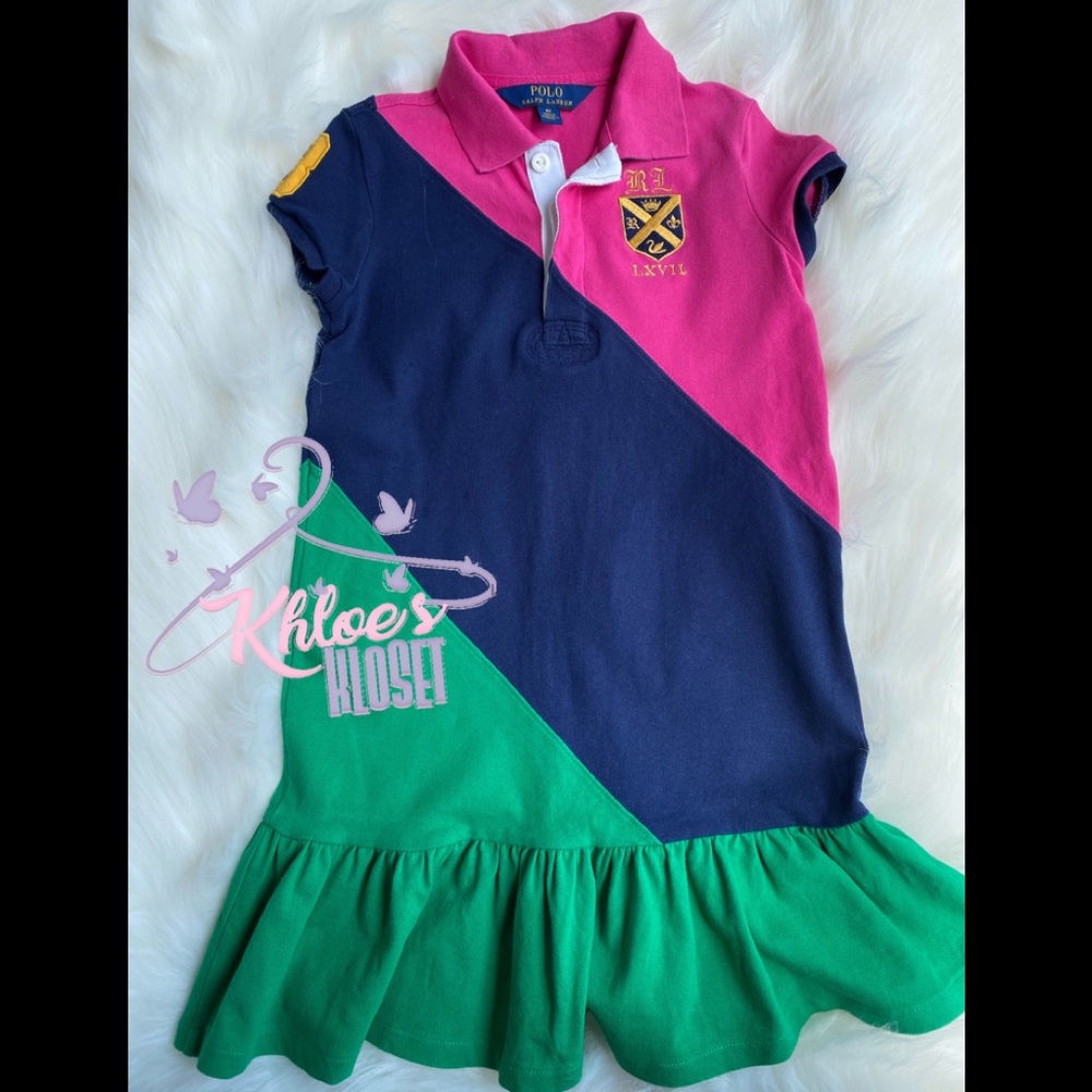 Multi color Polo Dress!